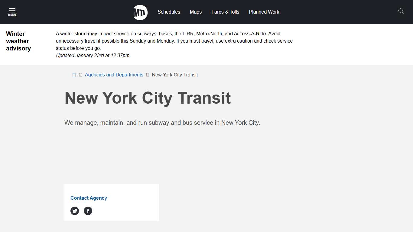 New York City Transit